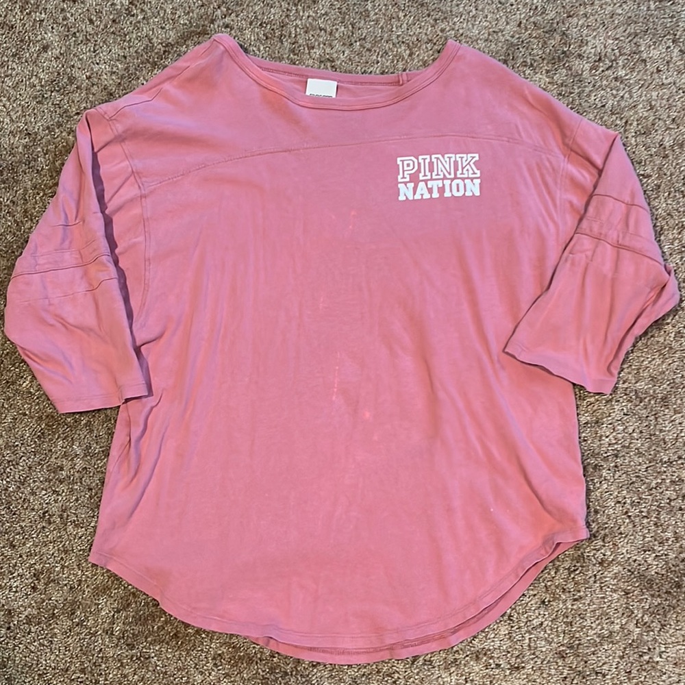 PINK nation, pink t-shirt